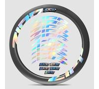 Zipp Firecrest 404 Carbon Wheel 2021 - Lot d'autocollants couleur personnalisée | Résistant aux rayures et aux UV pour roues 404 (marquage laser + style 10)