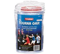Tourna Grip Surgrips Zipper Box 50 pièces Mixte Adulte Bleu XL