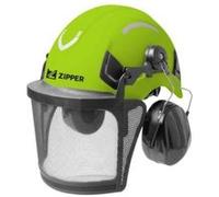 Zipper Maschinen Casque forestier professionnel ZI-FHPROFI – visière et cache-oreilles – 53 à 64 cm