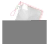 Zipper File Bag, Portable Document Pouch, 12.87x9.06x1.18 inches Classroom Supply Organizer, Large Capacity Holder, Storage Container, School Cards Textbook, Exam Paper Handouts, Filing, Home Workspac