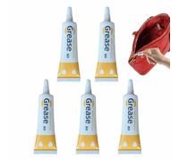 Zipper Lubrifiant Pour Vêtements | 5pcs Tubes De Graisse Pour Fermeture À Glissière Lisse | Gel Lubrifiant, Réparation Noyau De Verrouillage, Kit D'entretien Multifonctionnel Pour Fermetures À