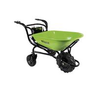 Zipper Maschinen Brouette électrique 280 W avec caisse de 100 L (max. 150 kg) - ZI-EWB150-100L