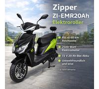 Zipper Moto Électrique ZI-EMR20Ah - E-Scooter, Moped