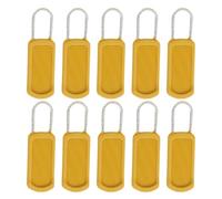 Zipper Pulls Replacements, Detachable Zip ZipperS Pull Tabs, Removable Zip Replacement ZipperS Pull Tab, 10X Replacement Parts for Luggage, Clothing Coat, BAG, SUITCASE