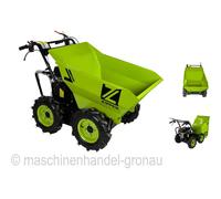 Zipper Maschinen Mini-dumper ZI-RD300 4 roues motrices benne L. 912 mm thermique 196 cm3