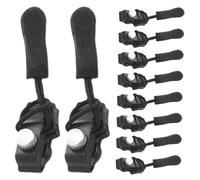 Zipper Slider - 10 Peaces Fix Zip Puller, Easy Applicable Instant Replacement Zip Slider | Repair Tool Universal Clothing Sewing Kit Fastener For Jacket Backpack Luggage Sleeping Bag