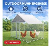 Zipper ZI-CR322 Enclos Extérieur Basse Cour En Fil Métallique