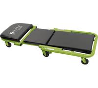 Zipper Maschinen Chariot de visite ZI-MHKR40 convertible en tabouret 6 roues cuir et métal