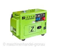 Zipper ZI-STE7500DSH Générateur Diesel Silencieux 6500W 14,5l 2x230V 97 dB