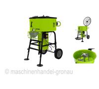 Zipper Maschinen Bétonnière électrique malaxeur à action forcée 1,1 kW - cuve 120 L - ZI-ZWM120