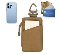 Zippered Waterproof Portable Pouch - Waterproofs Wallet For Men Teens Men Beach Outdoor | Women Carabiner Wallet | Portable Zippered Waterproof Pouches Bags | Travel Pocket Surf Hiking Sports Trucker