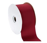 Zipperstop Offray Grosgrain Craft Ribbon, 3-inch Wide by 50-Yard Spool, Cranberry