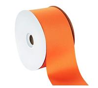 Zipperstop Offray Grosgrain Craft Ribbon, 3-inch Wide by 50-Yard Spool, Torrid Orange