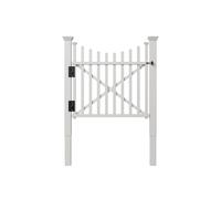 Zippity Outdoor Products ZP19019 Manchester Portail Vinyle Blanc