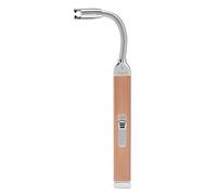 Zippo 2006828 Rechargable Candle Lighter FlexNeck-Rose Gold Briquet, Gris