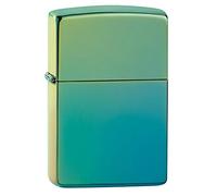Zippo 49191 Briquet Coupe-Vent avec Finition Miroir Bleu Sarcelle/Jaune Citron Taille Unique