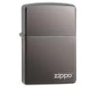 Zippo 50810621 Briquet - Argenté (Black Ice) avec Logo Zippo