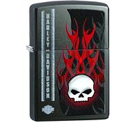 Zippo 60000737 Harley Davidson Briquet Laiton Glace Noir 3,5 x 1 x 5,5 cm