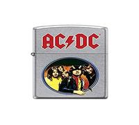 Zippo Briquet AC/DC en Laiton Design Motif Design (Multicolore) 5,8x3,8x1,2