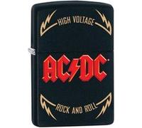 ZIPPO Briquet ACDC - Rock and Roll - Fabriqué aux USA Noir G