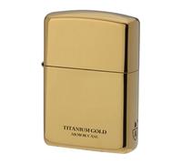 ZIPPO Briquet Armor Titanium Coating Gold 16-Gott