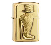 Zippo Briquet Golden High Heels Briquet Tempête Essence