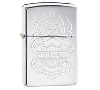 Zippo Briquet Laiton chromé 5,5 x 3,5 x 1 cm