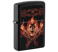 Zippo Briquet tempête Anne Stokes, Noir Mat, Couleur Image, Rechargeable, réutilisable, Design Coupe-Vent, boîte Cadeau, fabriqué aux États-Unis