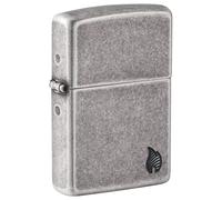 Zippo Briquet Tempête - Armor Series Flame - Rechargeable - Coffret Cadeau - Métal - Fabriqué aux USA