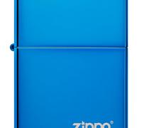 Zippo 60001579 Sapphire Logo Briquet Laiton 3,5 x 1 x 5,5 cm