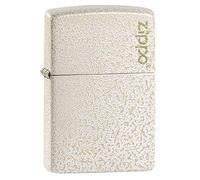 Zippo 49181ZL Briquet de Poche Classique en Verre de Mercure avec Logo Taille Unique Gris