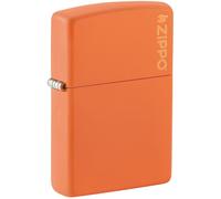 Zippo 50810613 Briquet - Orange Matte avec Logo Zippo