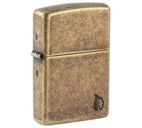 Zippo Briquet Tempête - Armor Series Flame - Rechargeable - Coffret Cadeau - Métal - Fabriqué aux USA