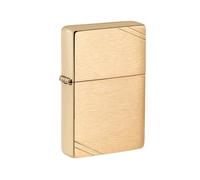 Zippo Lighter Vintage Brass Brushed