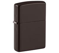 ZIPPO - Modèle Flamme Zippo - Brown Matte - Laser Engrave - Briquet Coupe-Vent, Rechargeable, dans Une boîte Cadeau de Haute qualité 229-094931 Taille Unique