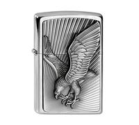 Zippo Lighter Eagle 2013 Emblem, Silver