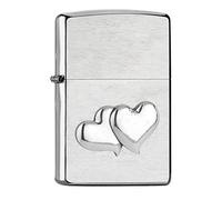 Zippo Briquet en Laiton - Design Individuel - Taille de Poche Originale