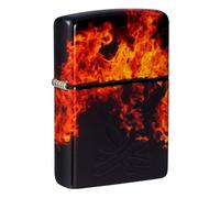 Zippo - Briquet Tempête, Feu De Camp, 540° Laiton Poli Au Tambour, Lustre/Fusion, Rechargeable, Réutilisable, Résistant Au Vent, Coffret Cadeau, Fabriqué Aux USA