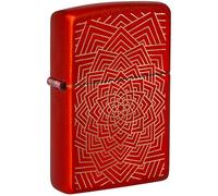 Zippo Briquet Tempête - Flowering Design - Rechargeable - Coffret Cadeau - Métal - Fabriqué aux USA
