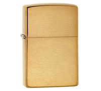 Zippo Briquet Armor Case 168-000018 Laiton brossé blindé lourd résistant au vent Coffret cadeau