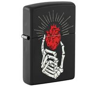 Zippo Briquet Tempête - Love/Positivity Design - Rechargeable - Coffret Cadeau - Métal - Fabriqué aux USA