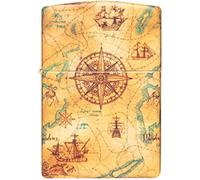 Zippo Briquet Tempête - Modèle Nautique - 540 Color, Multicolore - Rechargeable - Réutilisable - Design Coupe-Vent - Coffret Cadeau - Fabriqué aux États-Unis