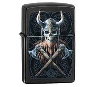 Zippo - Briquet Tempête Motif Anne Stokes, Noir Poli Miroir, Image Colorée, Rechargeable, Réutilisable, Résistant Au Vent, Coffret Cadeau, Fabriqué Aux États-Unis