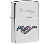 Zippo 60004523 Mustang Briquet Ford Chrome Poli Printemps 2019