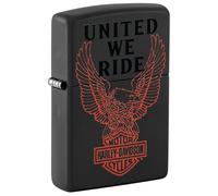 Zippo Harley-Davidson, mélange, doré, Taille Unique