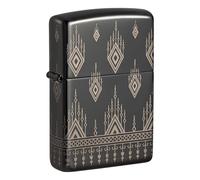 ZIPPO Tribal Pattern Oriental Design - 540 Color Image - Refillable Windproof Lighter in Gift Box