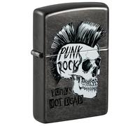 Zippo Briquet : Punk Rock Skull - Gris 48655
