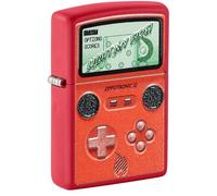 Zippo tronic Design Briquet de poche rouge mat