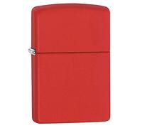 Zippo Briquet 50810607 Rouge mat sans logo Zippo