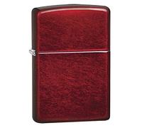 Zippo 5088Z056 Briquet sans Logo - Rouge (Candy Apple Red)